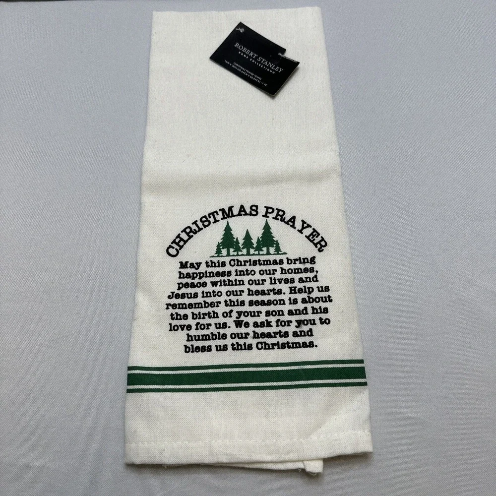 Robert Stanley Christmas Prayer Kitchen Tea‎ Towel 16